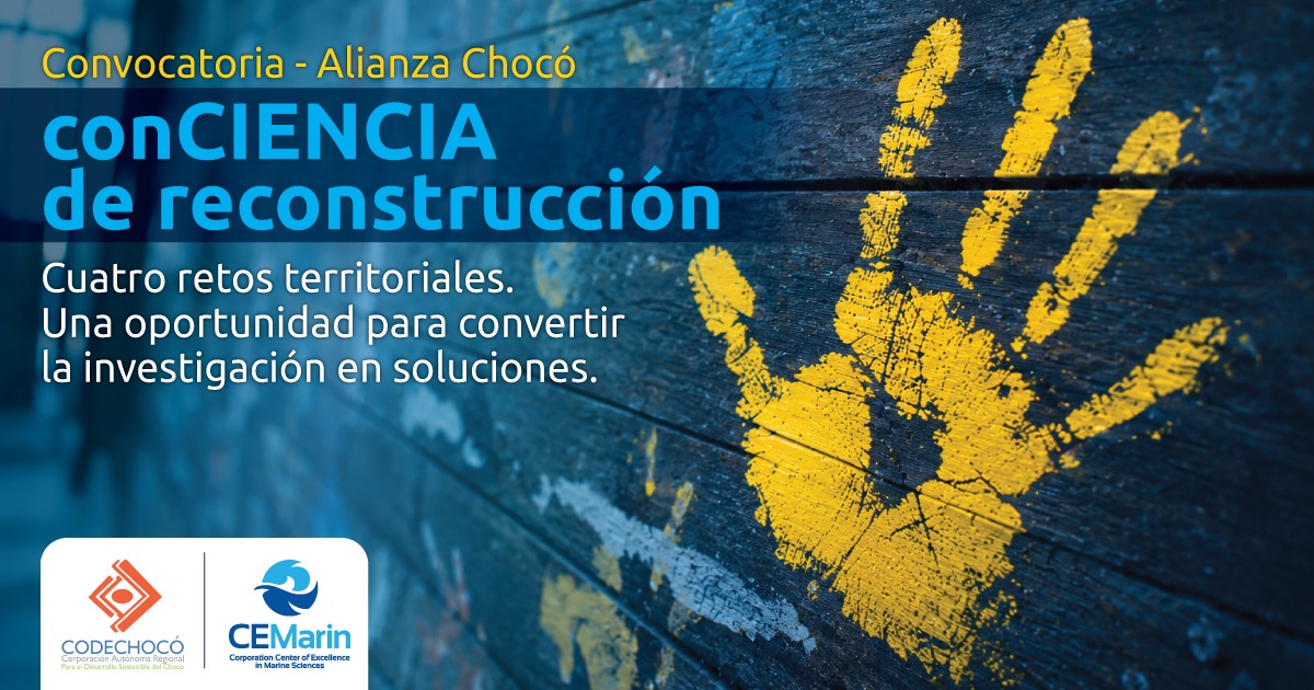 Alianza Chocó - recuperación del Chocó tras el sismo